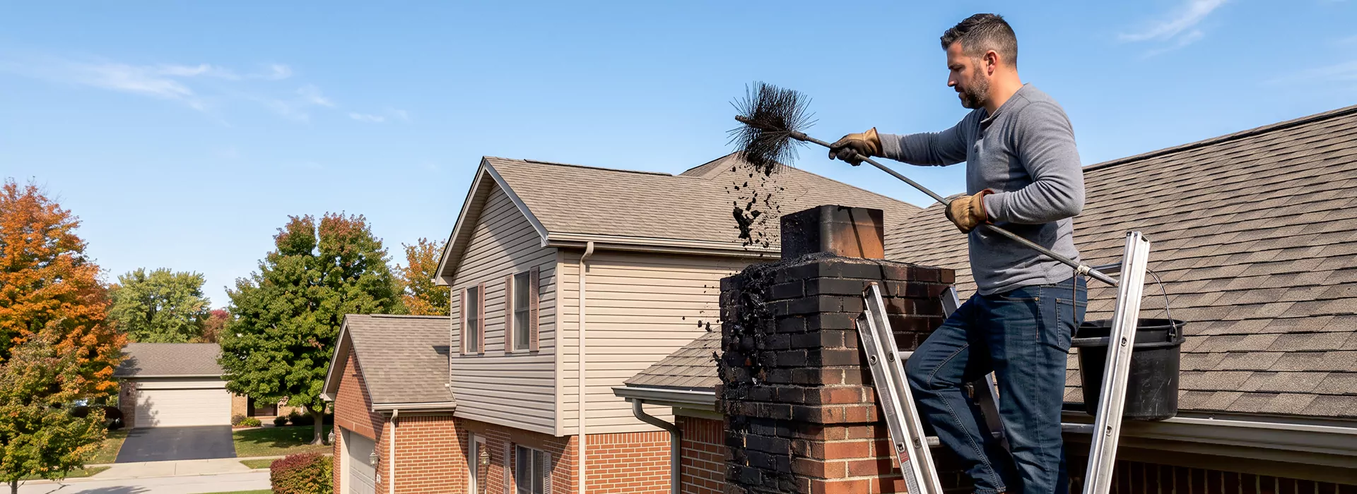 Chimney Creosote Cleaning in Upper Darby