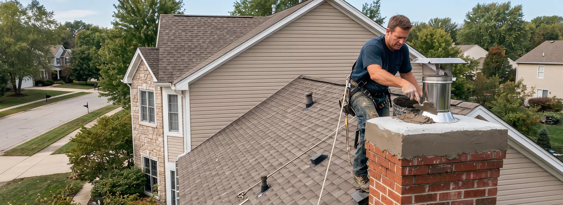 Chimney Crown Installation Upper Darby, PA