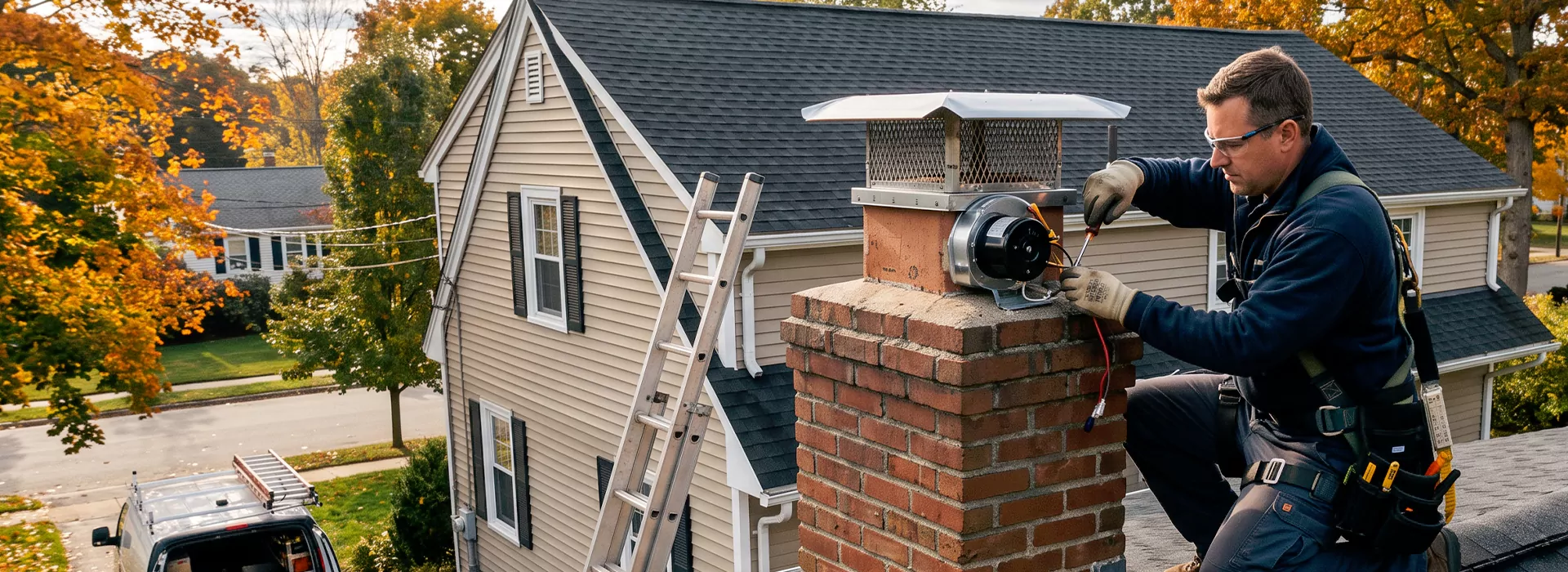 Chimney Fan Repair Upper Darby, PA