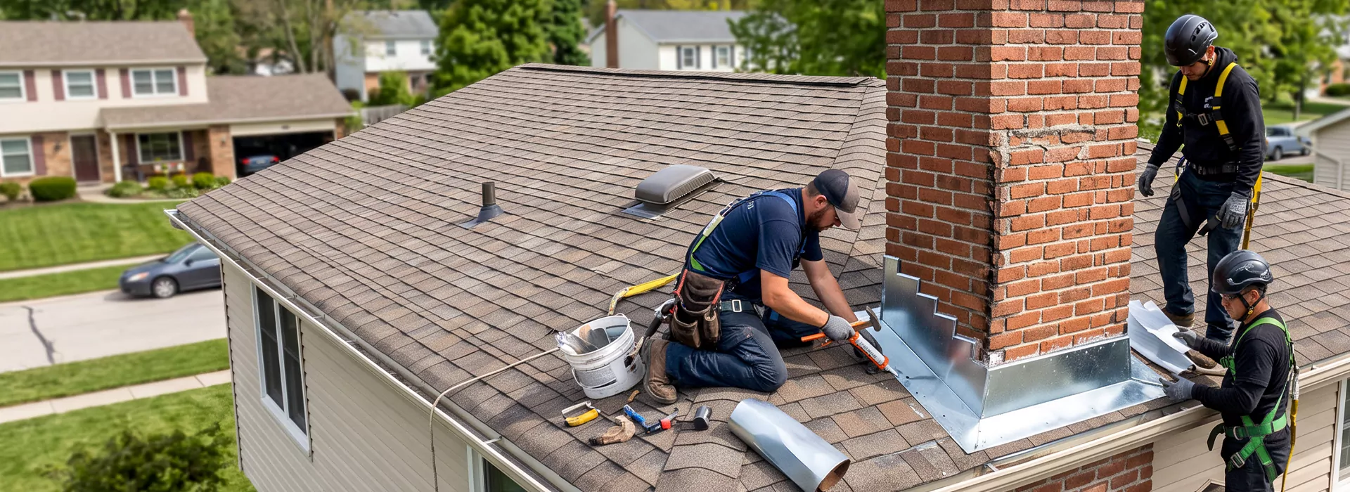 Chimney Flashing Services Upper Darby, PA