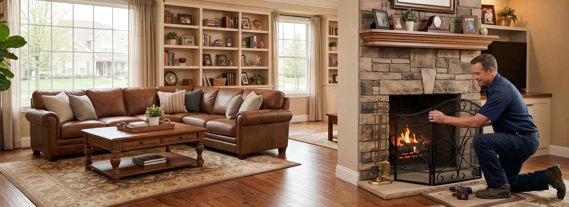 Fireplace Screen Installation Upper Darby, PA