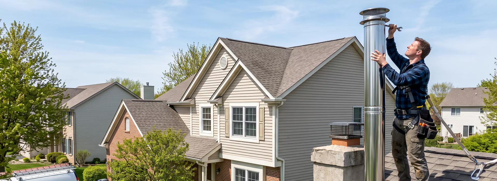 Metal Chimney Installation in Upper Darby