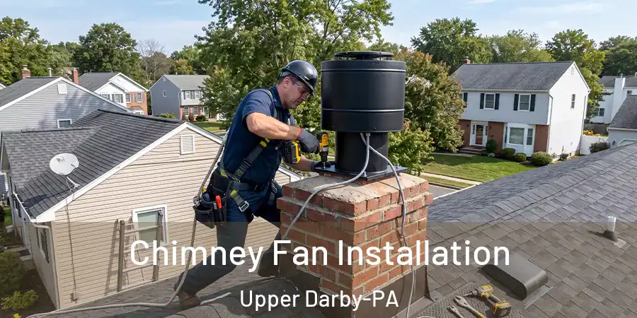 Chimney Fan Installation Upper Darby-PA