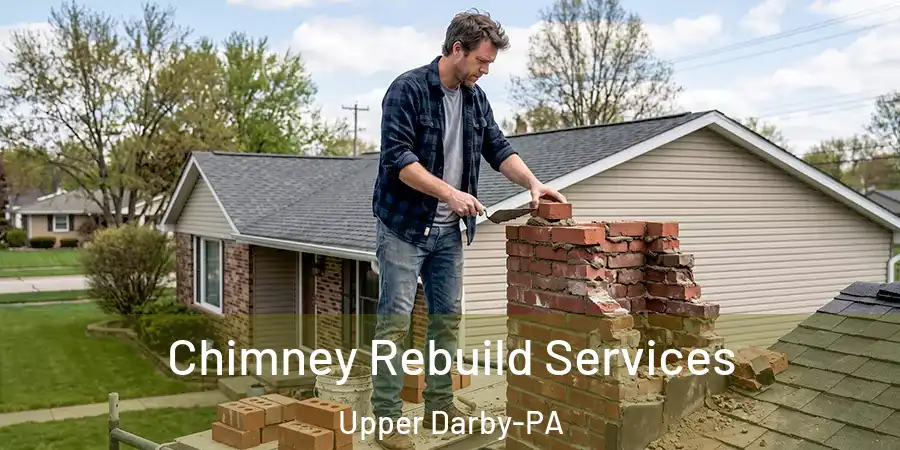 Chimney Rebuild Services Upper Darby-PA