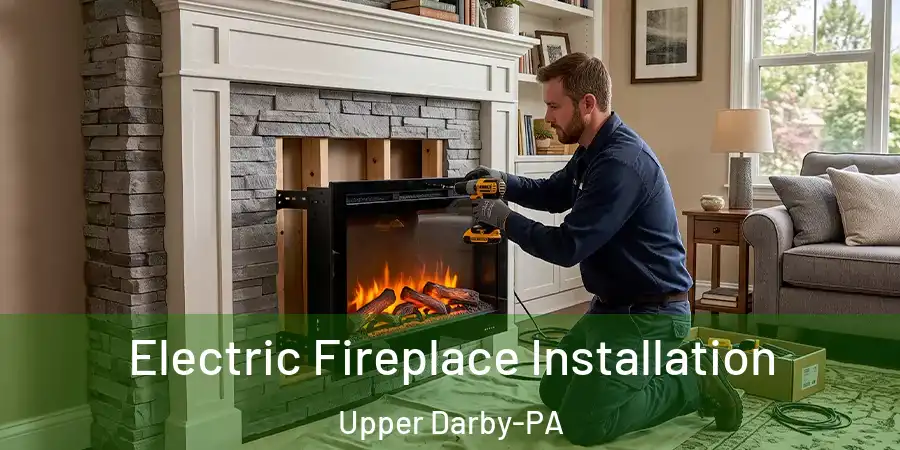 Electric Fireplace Installation Upper Darby-PA