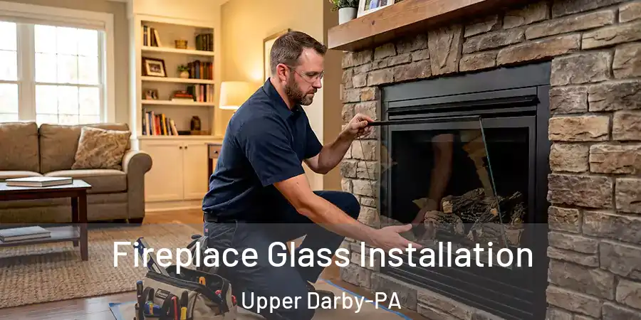Fireplace Glass Installation Upper Darby-PA