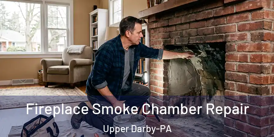 Fireplace Smoke Chamber Repair Upper Darby-PA