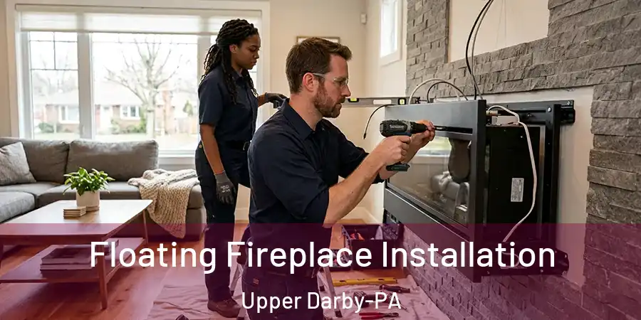 Floating Fireplace Installation Upper Darby-PA