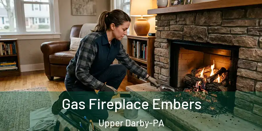 Gas Fireplace Embers Upper Darby-PA