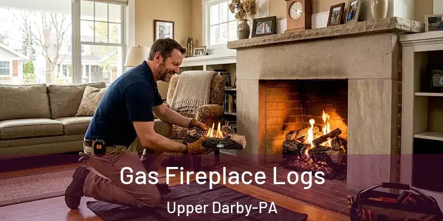 Gas Fireplace Logs Upper Darby-PA