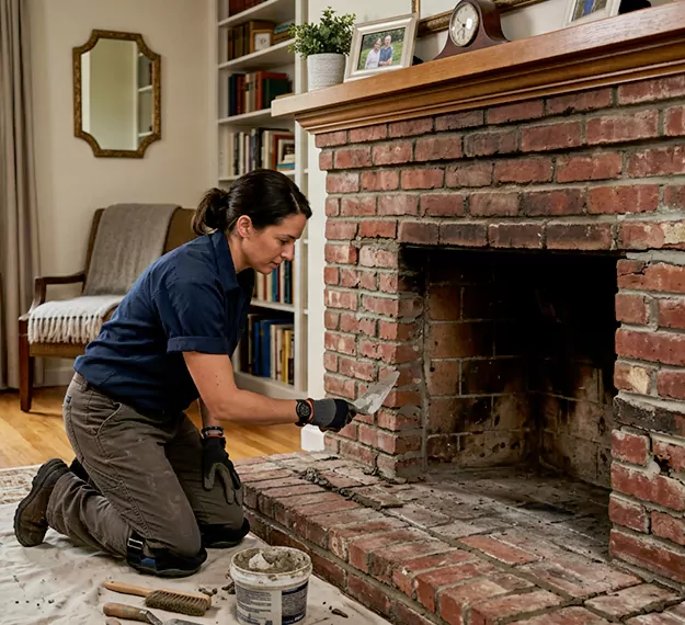 Certified Brick Fireplace Repair Company: Your Local Fireplace Masonry Repair Team in Upper Darby, PA