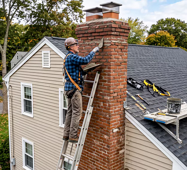 Certified Chimney Masonry Repair Company: Your Local Mason Chimney Service in Upper Darby, PA