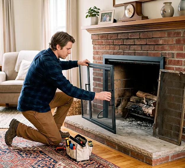 Certified Fireplace Screen Replacement Company: Your Local Fireplace Cover Replacement Team in Upper Darby, PA