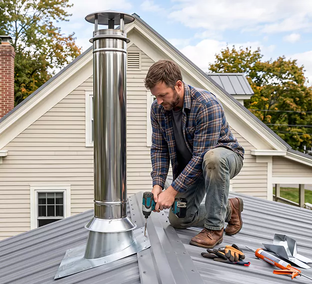 Certified Metal Chimney Installation Company: Your Local Stainless Steel Chimney Installers in Upper Darby, PA
