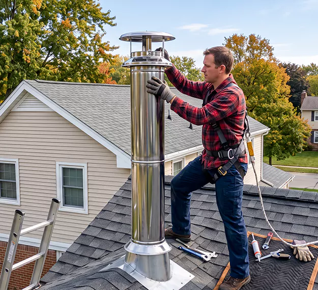 Certified Prefab Chimney Installer: Your Local Factory-Built Chimney Installation Team in Upper Darby, PA