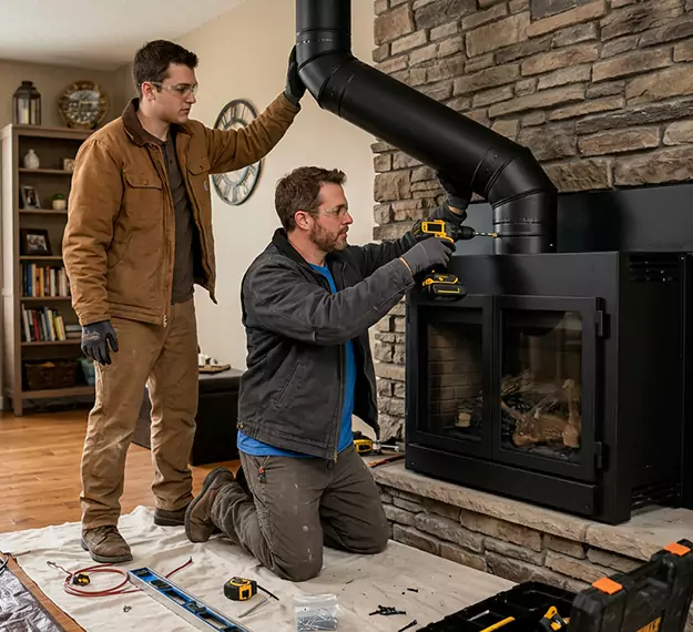 Certified Prefab Fireplace Installer: Your Local Factory-Built Fireplace Installer in Upper Darby, PA