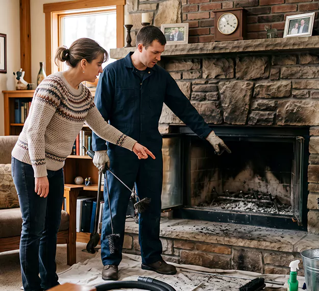 Why Upper Darby Homeowners Trust Our Fireplace Cleaners?
