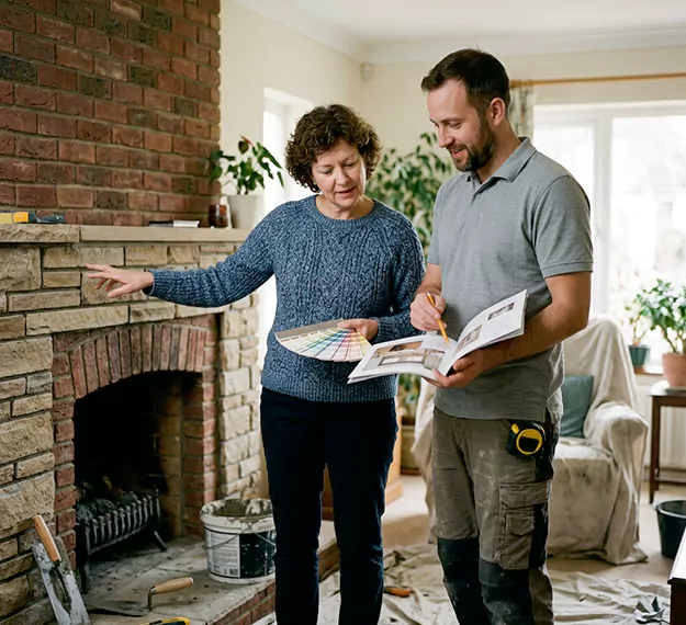 Why Upper Darby Homeowners Choose Our Fireplace Makeover Team?