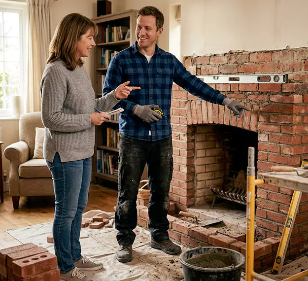 Why Upper Darby, PA Homeowners Choose Our Fireplace Rebuild Team?