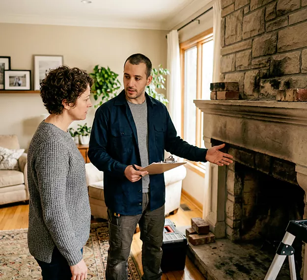 Why Upper Darby Homeowners Choose Our Fireplace Restore Team?
