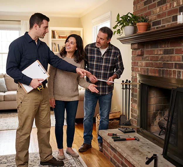 Why Upper Darby Homeowners Choose Our Fireplace Screen Installation Team?