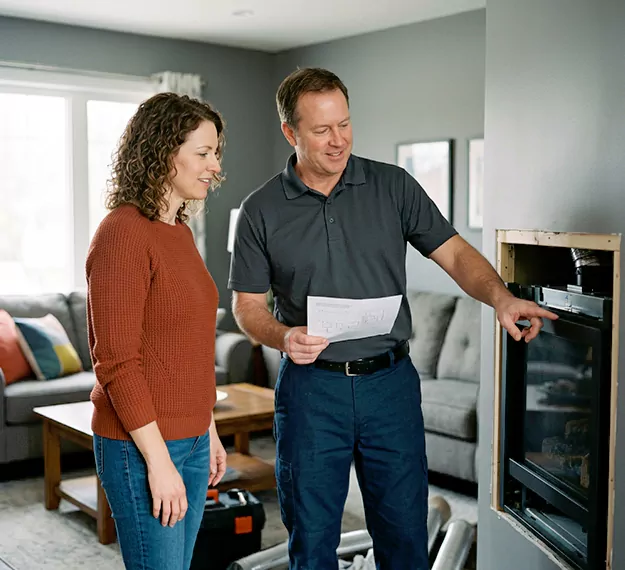 Why Upper Darby Homeowners Choose Our Gas Fireplace Installation Team?