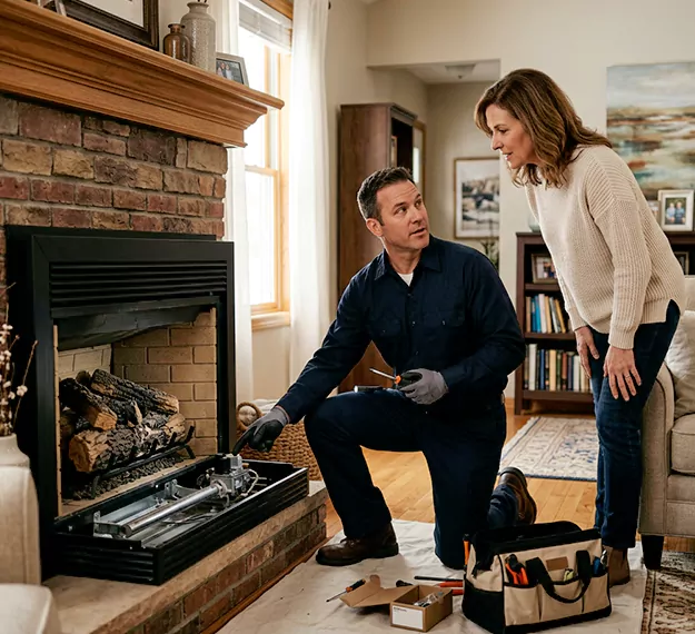 Why Upper Darby Homeowners Choose Our Gas Fireplace Repair Team?