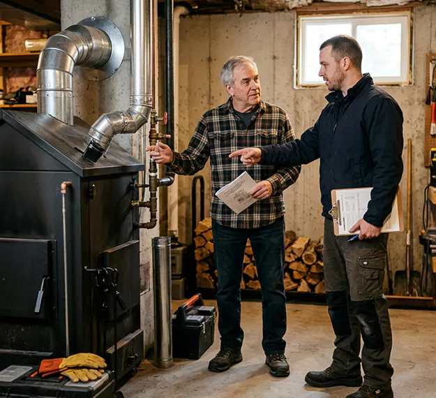 Why Upper Darby Homeowners Choose Our Wood Furnace Installation Team?