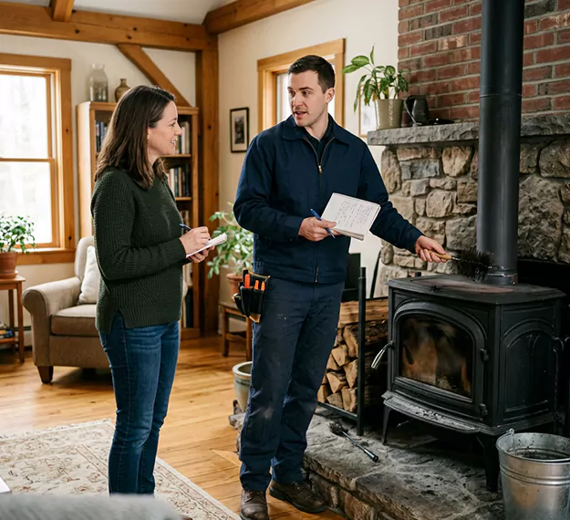 Why Upper Darby Homeowners Choose Our Wood Stove Cleaning Team?