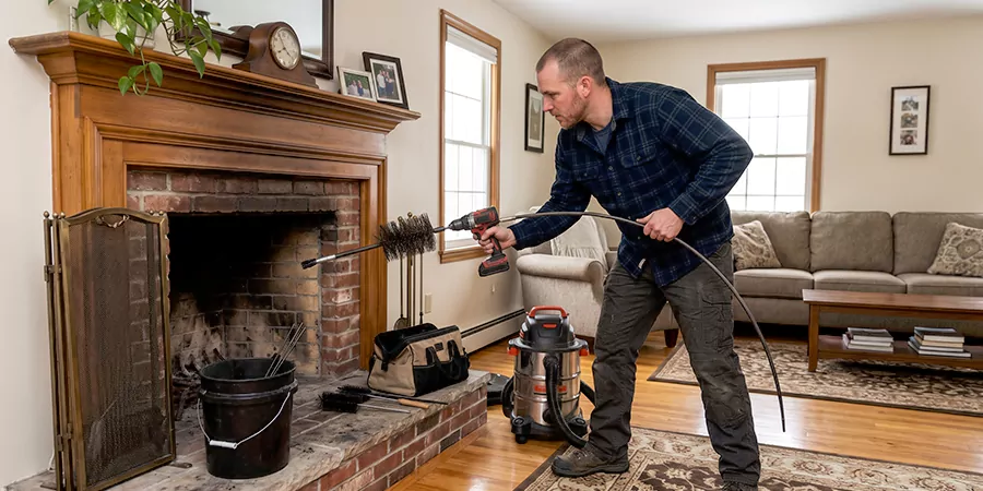 Flue Cleaning in Upper Darby