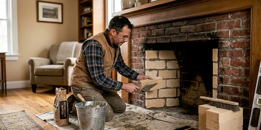 Fire Brick Installation Upper Darby