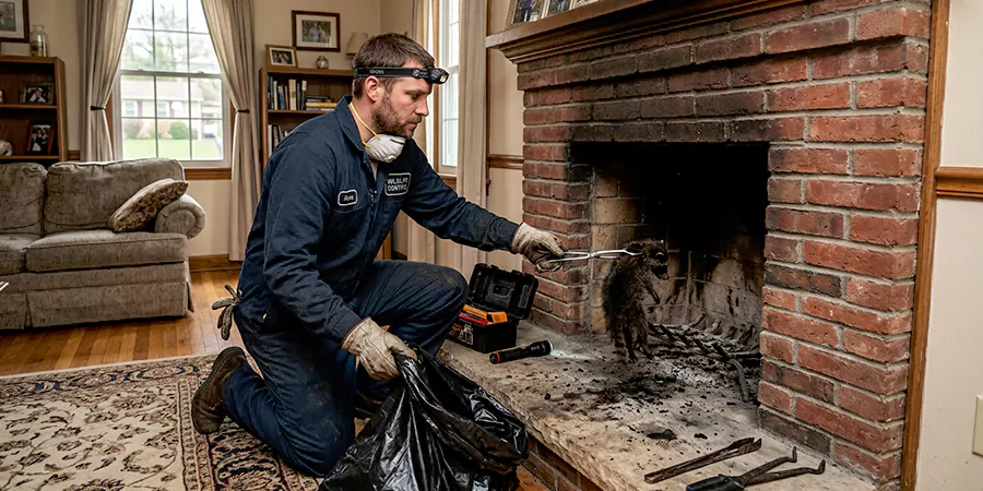 Dead Animal in Fireplace Removal Upper Darby