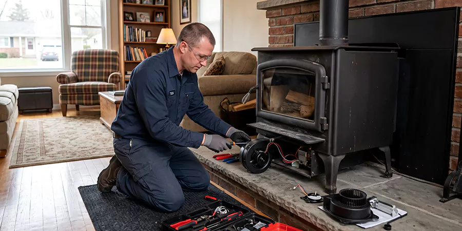 Wood Stove and Gas Fireplace Fan Repair Upper Darby