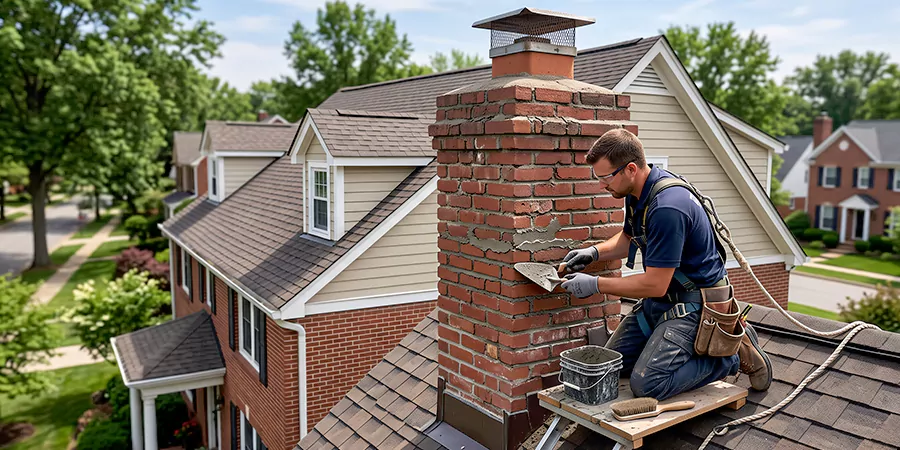 Stone Chimney Repair Upper Darby