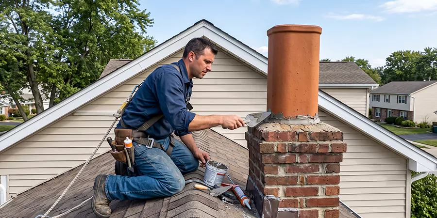 Chimney Pot Leak Repair Upper Darby