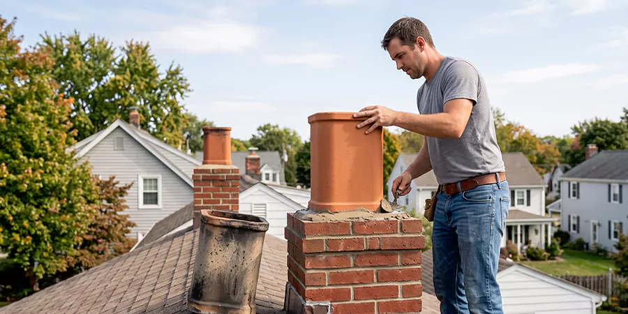 Matching Chimney Pot Replacement Upper Darby