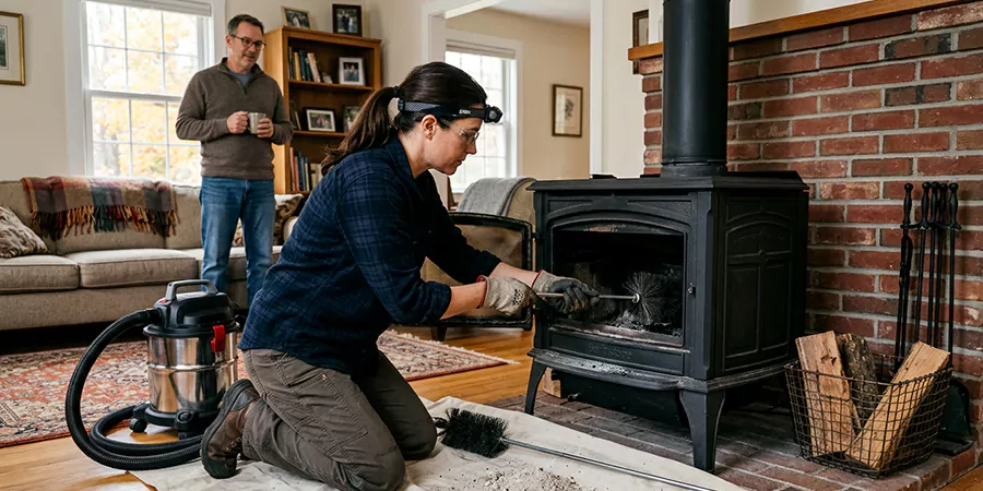 Wood Stove and Pellet Stove Cleaning Service Upper Darby