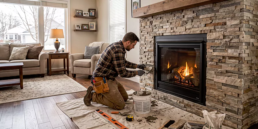 Fireplace Refacing Contractors Upper Darby