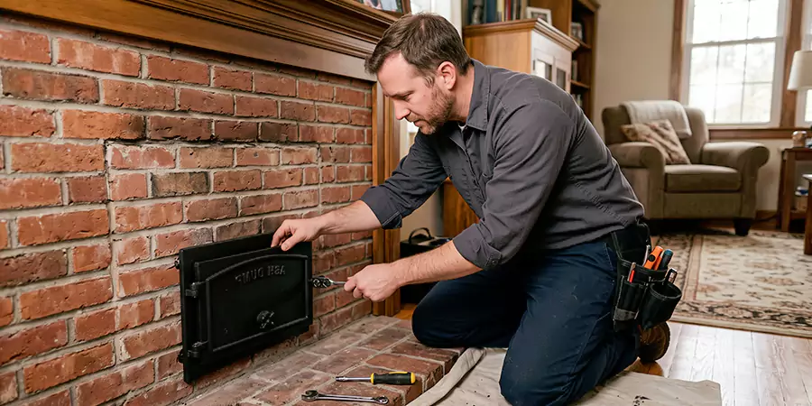 Fireplace Ash Dump Door Installation Upper Darby