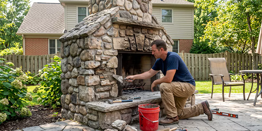 Outdoor Fireplace Repair Upper Darby