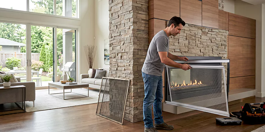 Fireplace Insert Screen Replacement Upper Darby