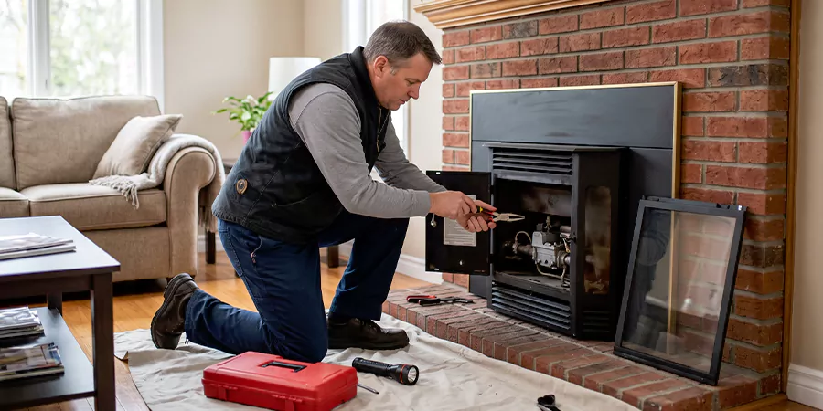 Natural Gas Fireplace Repair Upper Darby