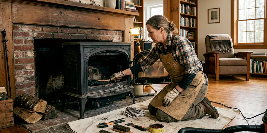 Wood Stove Restoration Upper Darby