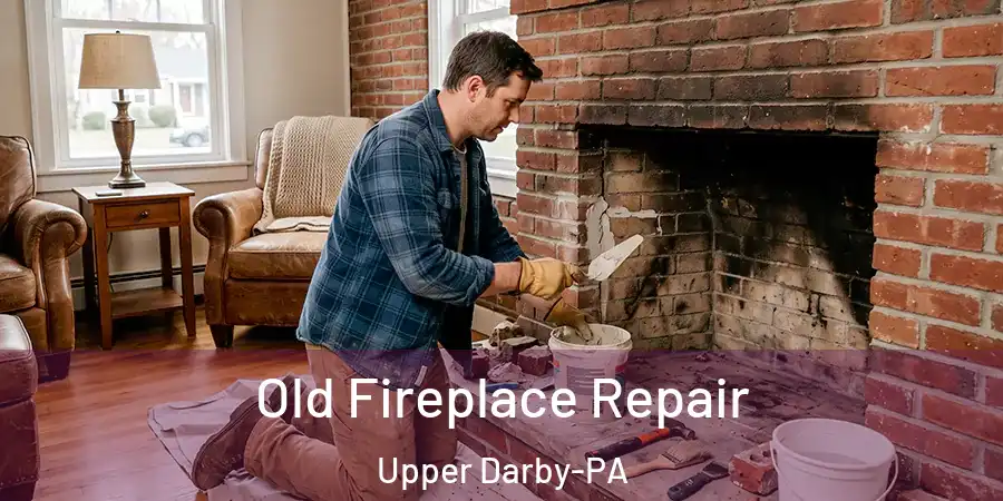 Old Fireplace Repair Upper Darby-PA