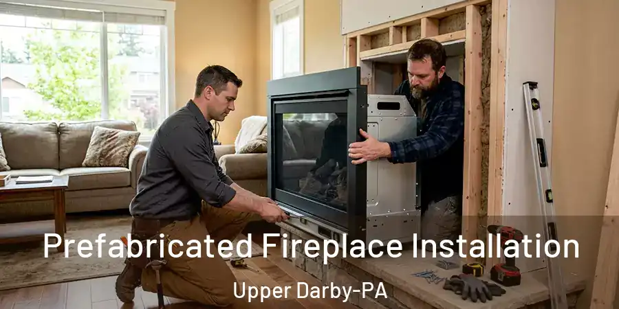 Prefabricated Fireplace Installation Upper Darby-PA