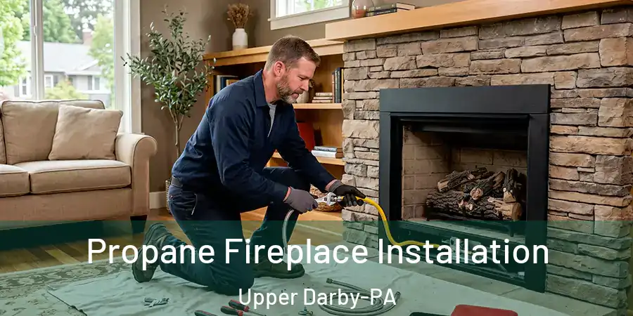Propane Fireplace Installation Upper Darby-PA
