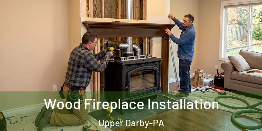 Wood Fireplace Installation Upper Darby-PA